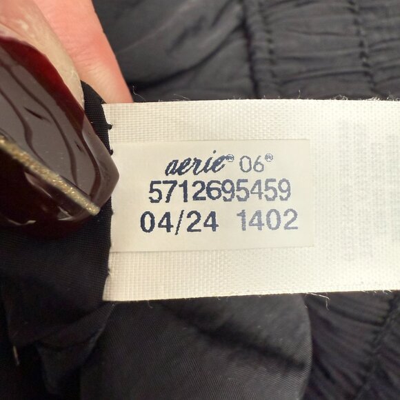 NWOT Women's OFFLINE Aerie "On The Move" Black Maxi Skirt | Size M - Picture 11 of 12